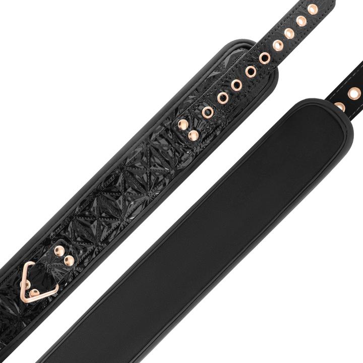 Actual product image Begme Black Edition Premium Vegan Leather Collar