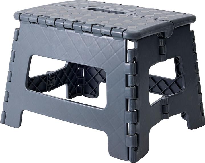 Home&Styling Klapphocker 26 x 22 x 22 cm, grau