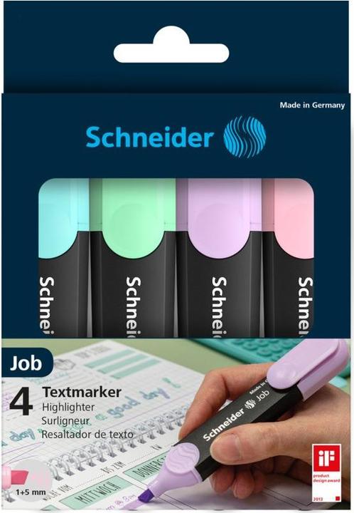 Immagine prodotto Schneider Pennarello pastello Job (4 x)