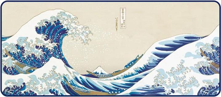 Actual product image Distrineo Tappetino da scrivania - La grande onda di Kanagawa