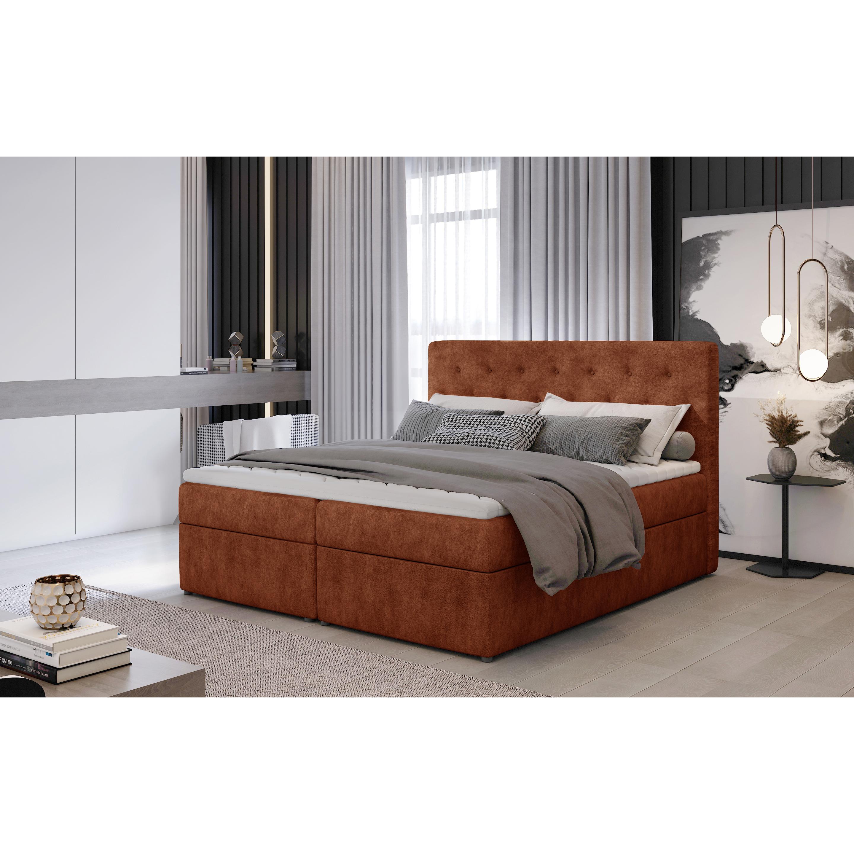 ELTAP, Bett, Loree mit Stauraum (140 x 200 cm)