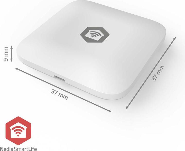 Produktbild Nedis SmartLife-Klimasensor | Zigbee 3.0 | Batteriebetrieben | Android™ / IOS | Weiss