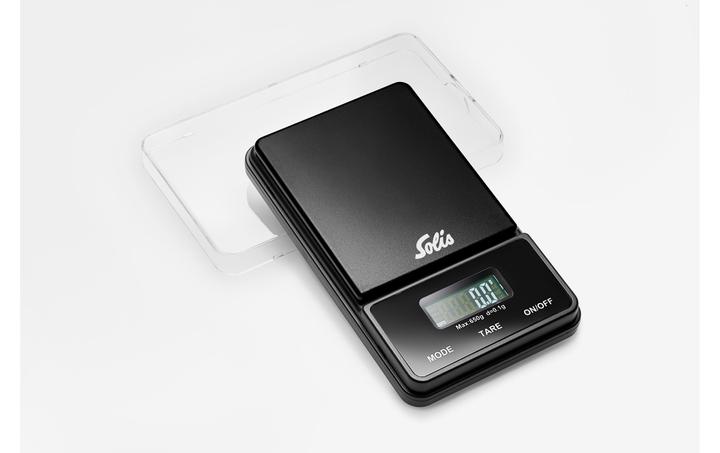 Actual product image Solis Kitchen Scale Coffee Digital Fine Scale Black