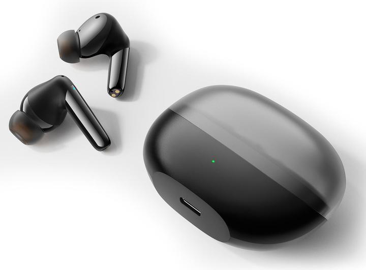 Actual product image Joyroom Jbuds Series JR-BB1 TWS wireless in-ear headphones - black (7 h, Wireless)