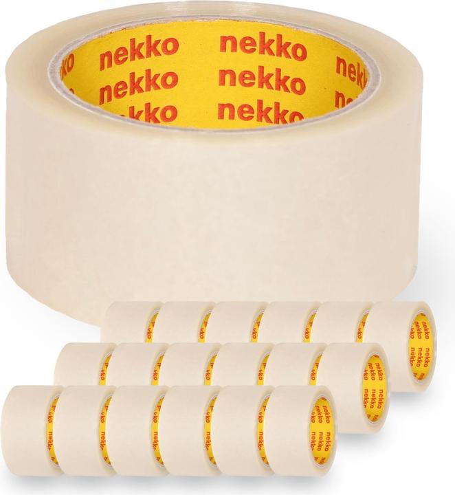 Produktbild Nekko 18 Rollen Paketklebeband