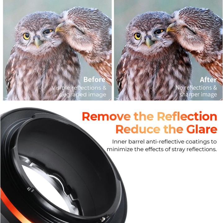 Immagine prodotto K&F Concept Adattatore K&F per obiettivi Minolta MD con attacco Sony E-mount (nuovo)