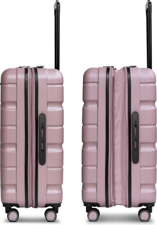 Produktbild Franky Munich 4.0 4 Rollen Kofferset 3-teilig mit Dehnfalte (199 l)