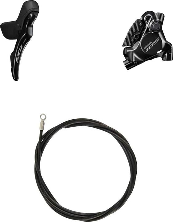 Produktbild Shimano Scheibenbremsen-Set 105 BR-R7170 mit ST-R7120 hinten schwarz (Hinterradbremse, Bremsset, 2)