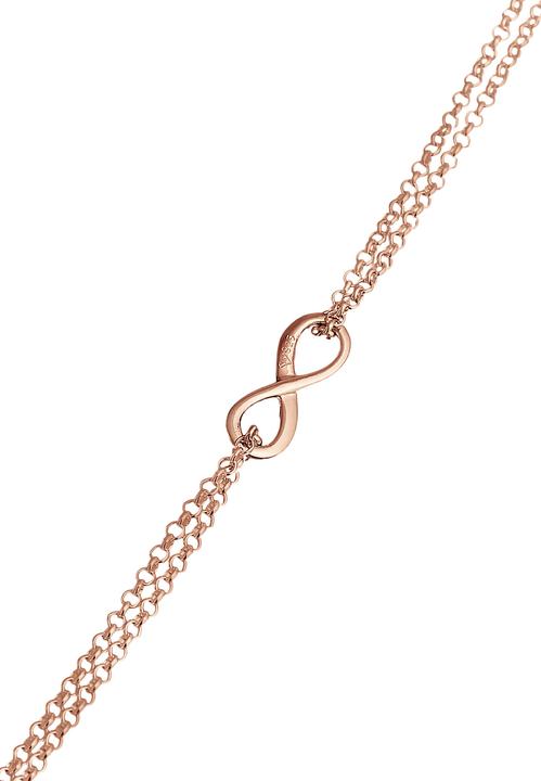 Immagine prodotto Elli Bracciale Infinity Simbolo d'amore Infinity Argento 925 (20 cm, Argento 925)