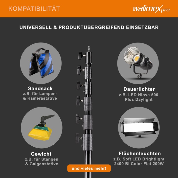 Produktbild Walimex Jumbo AIR (730 cm, 22.50 kg)