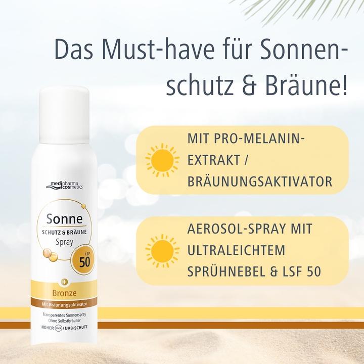 Produktbild Dr. Theiss Sonne Sch+Brae Bro Aer 50 (Sonnenspray, SPF 50, 150 ml)