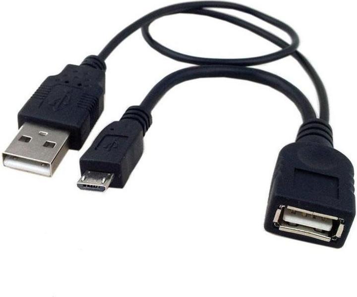 Techly 2in1 (0.30 m, USB 2.0)