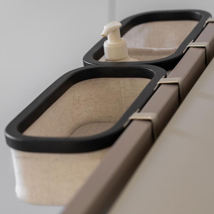 Immagine prodotto Quax Cestino da appendere al fasciatoio Cura Cotone