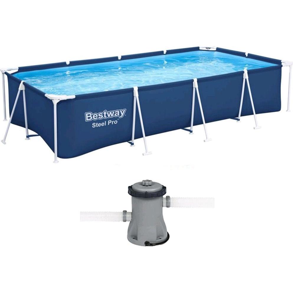 Thumbnail - Bestway, Pool, POOL 400X211X81CM (400 x 211 x 81 cm)