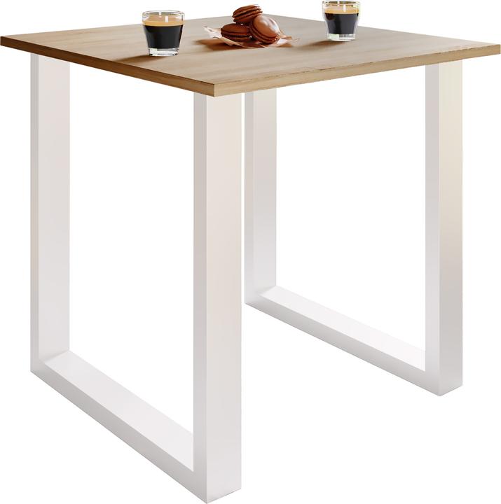 Produktbild VCM Premium Esszimmertisch Holztisch Esstisch Tisch "Xona U" (80 x 50 x 76 cm)