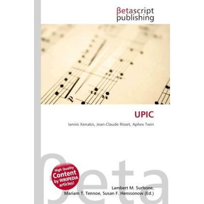 Thumbnail - Upic, Fachbücher von Lambert M. Surhone, Mariam T. Tennoe, Susan F. Henssonow