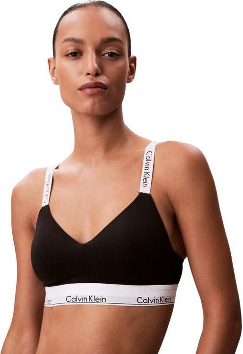 Actual product image Calvin Klein Lghtly Lined Bralette (Single pack, S)