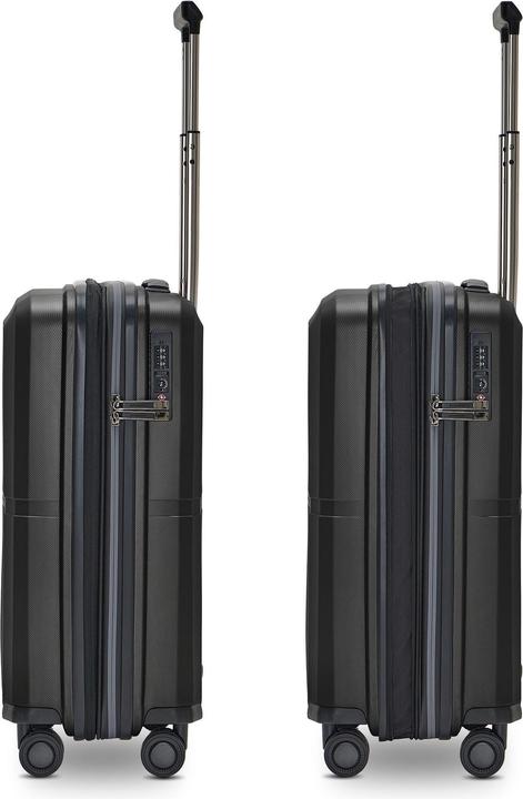 Immagine prodotto Pactastic Collection 01 Carrello cabina a 4 ruote da 55 cm con piega a espansione (42 l)