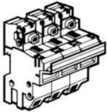 Actual product image Legrand cylindrical fuse 3P 22x58mm SP 58 021604