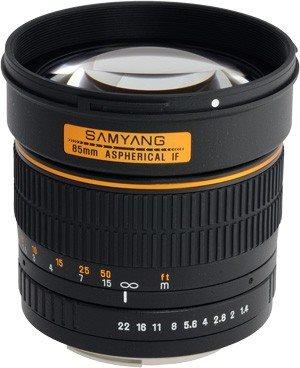 Actual product image Samyang 85mm f/1.4 AS IF UMC - Nikon F (Nikon F, APS-C / DX)