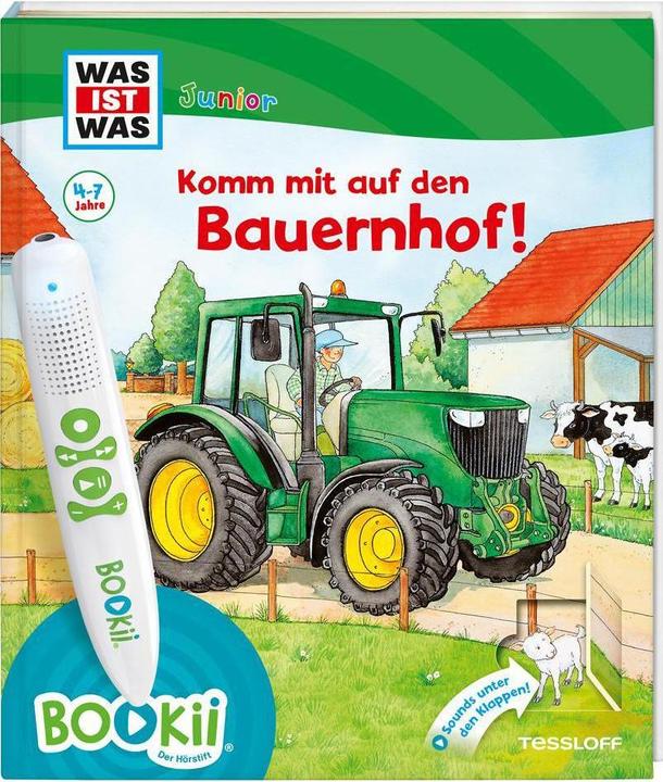 Produktbild Bookii WAS IST WAS Junior Komm mit auf den Bauernhof! (Deutsch, Christina Braun, Claudia Kaiser, Martin Lickleder, Silke Voigt, 2018)