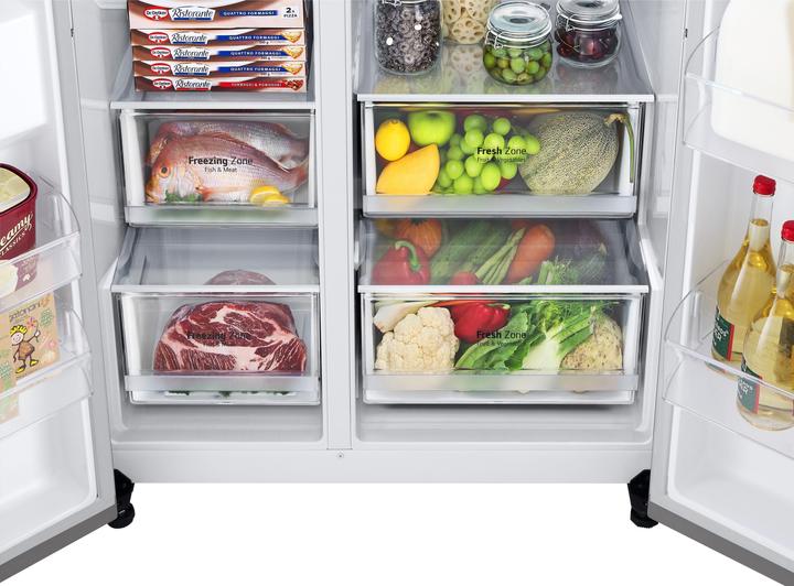 Actual product image LG GSBV70PZTE (655 l)