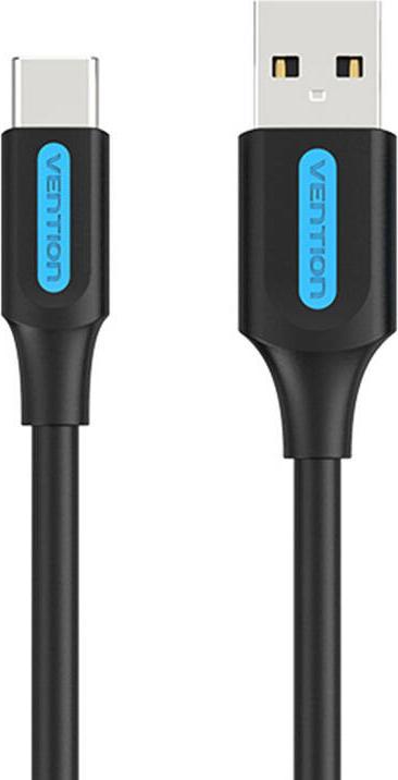 Image du produit Vention Câble USB 2.0 A vers USB-C 3A 1.5m COKBG noir (1.50 m, USB 2.0, 60 W)
