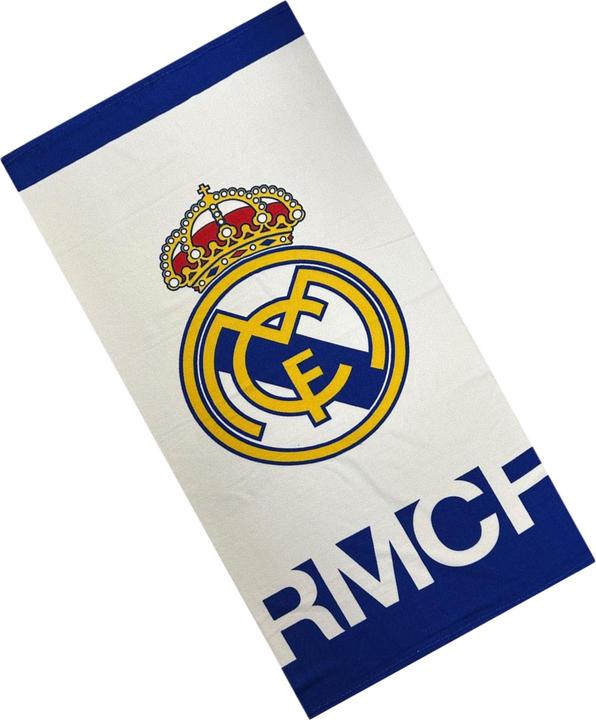 Productafbeelding Cerda Real Madrid White Strandtuch 70x140cm (Schnelltrocknend) (140 x 70 cm)