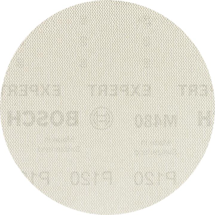Image du produit Bosch Professional Zubehör EXPERT M480 Filet de ponçage pour ponceuse excentrique, 125 mm, G 120, 5 pièces (120)