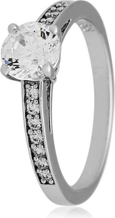 Produktbild Swarovski Attract Round Ring Silber (58)