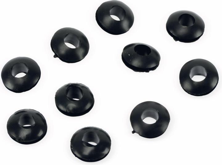 Produktbild Eneroid Durchführungstülle, Gummi, 5/11 mm, schwarz, 10 St.