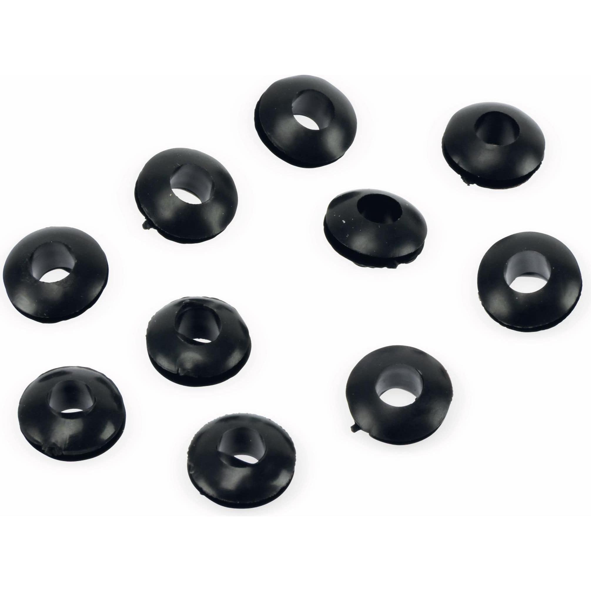 Eneroid, Kabelhalter, Durchführungstülle, Gummi, 5/11 mm, schwarz, 10 St.
