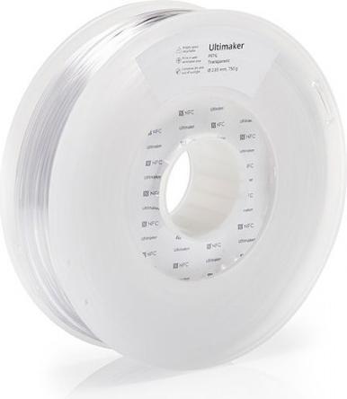 Immagine prodotto Ultimaker PETG - Trasparente - 2.85mm (PETG, 2.85 mm, 750 g, Trasparente)