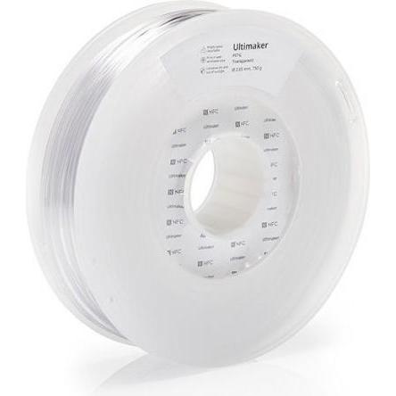 Ultimaker PETG - Transparent - 2.85mm (PETG, 2.85 mm, 750 g, Transparent), 3D Filament, Transparent