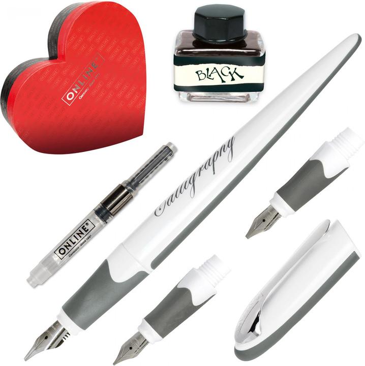 Image du produit Online Parure de stylo-plume BESTWRITER AIR (Blanc, 3x)