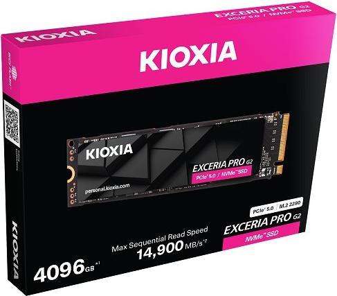 Image du produit Kioxia Exceria Pro 2tb (2000 Go, M.2, M.2 2280)