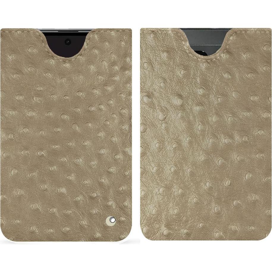 Thumbnail - Noreve Lederschutzhülle (Google Pixel Fold), Smartphone Hülle, Beige