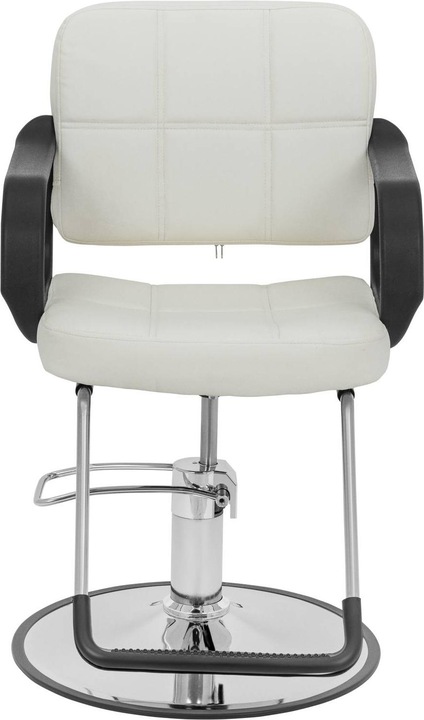 Produktbild Physa Friseurstuhl mit Fussstütze höhenverstellbar Barber-Stuhl 170 kg Epsom beige