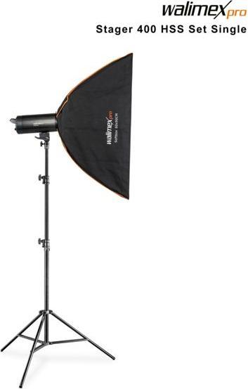 Actual product image Walimex pro Stager 400 HSS Set Single (Set, 400 Ws)