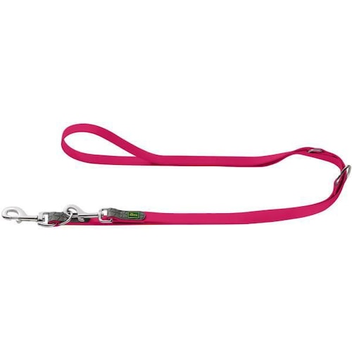 Hunter Convenience 20/200 - Interchangeable dog lead, raspberry (Hund, Allgemein), Halsband + Leine