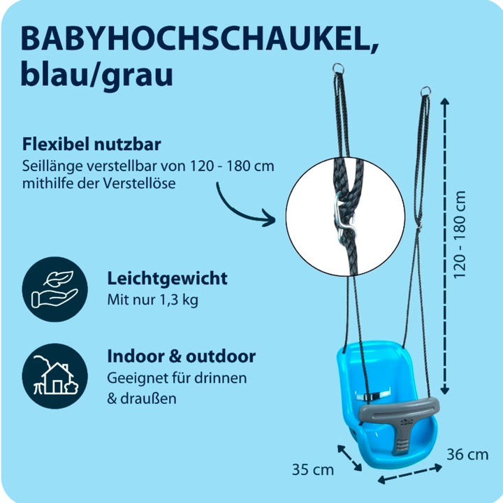 Actual product image Hudora Baby Swing
