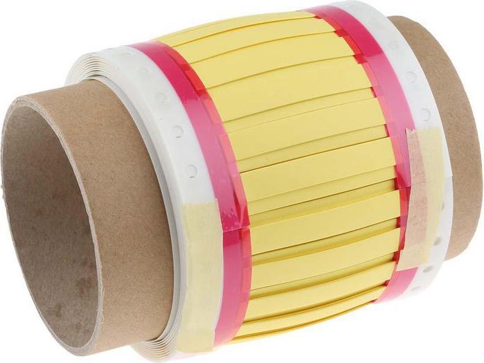 TE Connectivity Yel heatshrink identifying sleeve,4.8mm