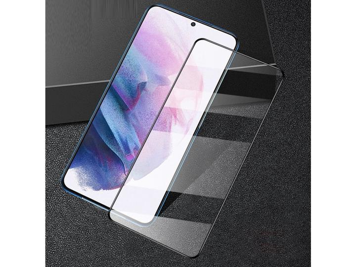 Produktbild Screenguard Samsung Galaxy S21+ Full Screen Panzerglas Schutzfolie 2.5D 9H (1 Stk., Samsung Galaxy S21)