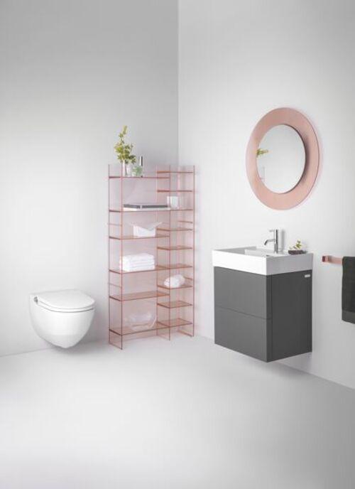 Produktbild Laufen Spiegel KARTELL 780x780mm m LED-B. orange tangerine