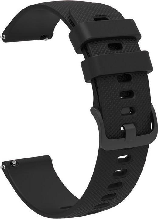 Actual product image Marka Niezdefiniowana Silicone Strap for Huawei Watch GT2 / GT3 42mm - Black (Silicone)