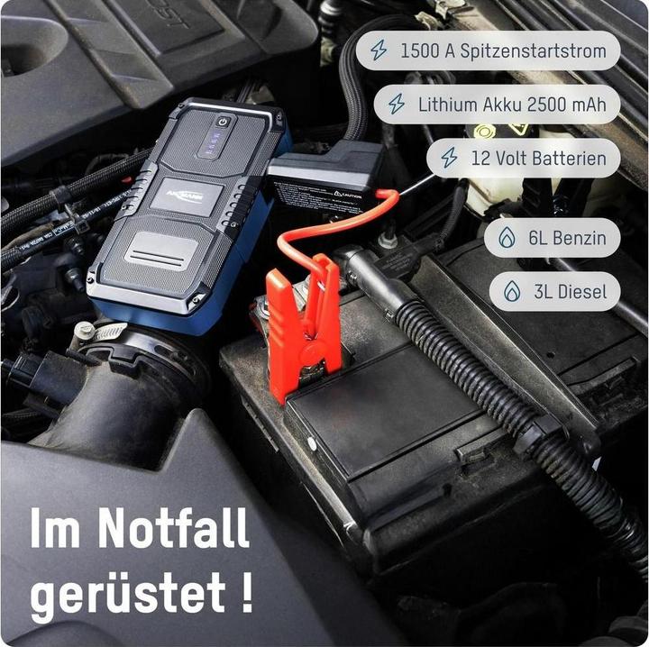 Produktbild Ansmann Jump Starter 10.0 (1500 A, 2500 mAh)