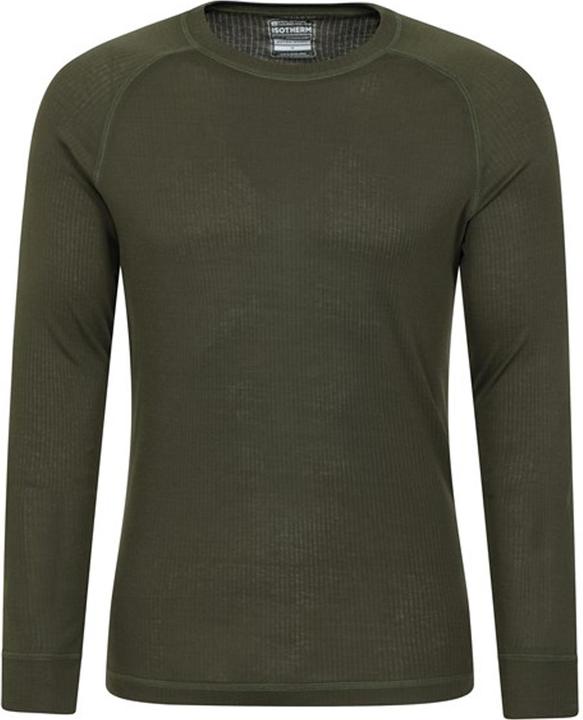 Actual product image Mountain Warehouse Mens Talus Round Neck Long-Sleeved Thermal Top (XL)