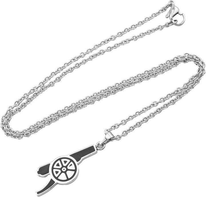 Arsenal FC Emblem Halskette mit Anhänger Edelstahl (100% synthetisches Material)