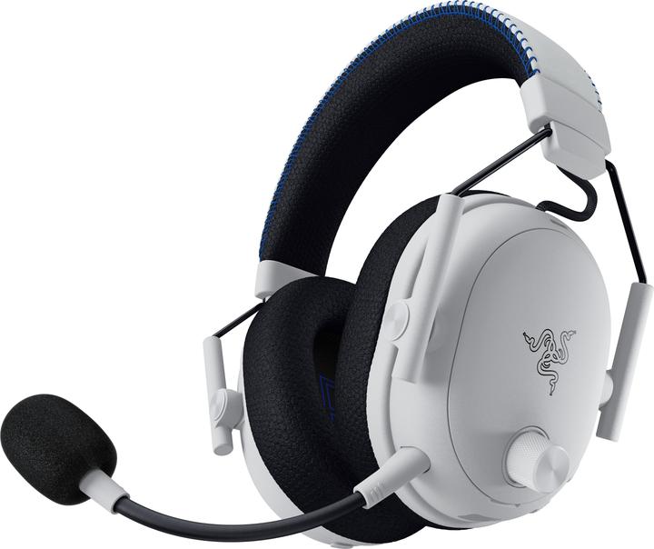 Produktbild Razer BlackShark V3 Pro for PlayStation - White (Kabelgebunden, Kabellos)