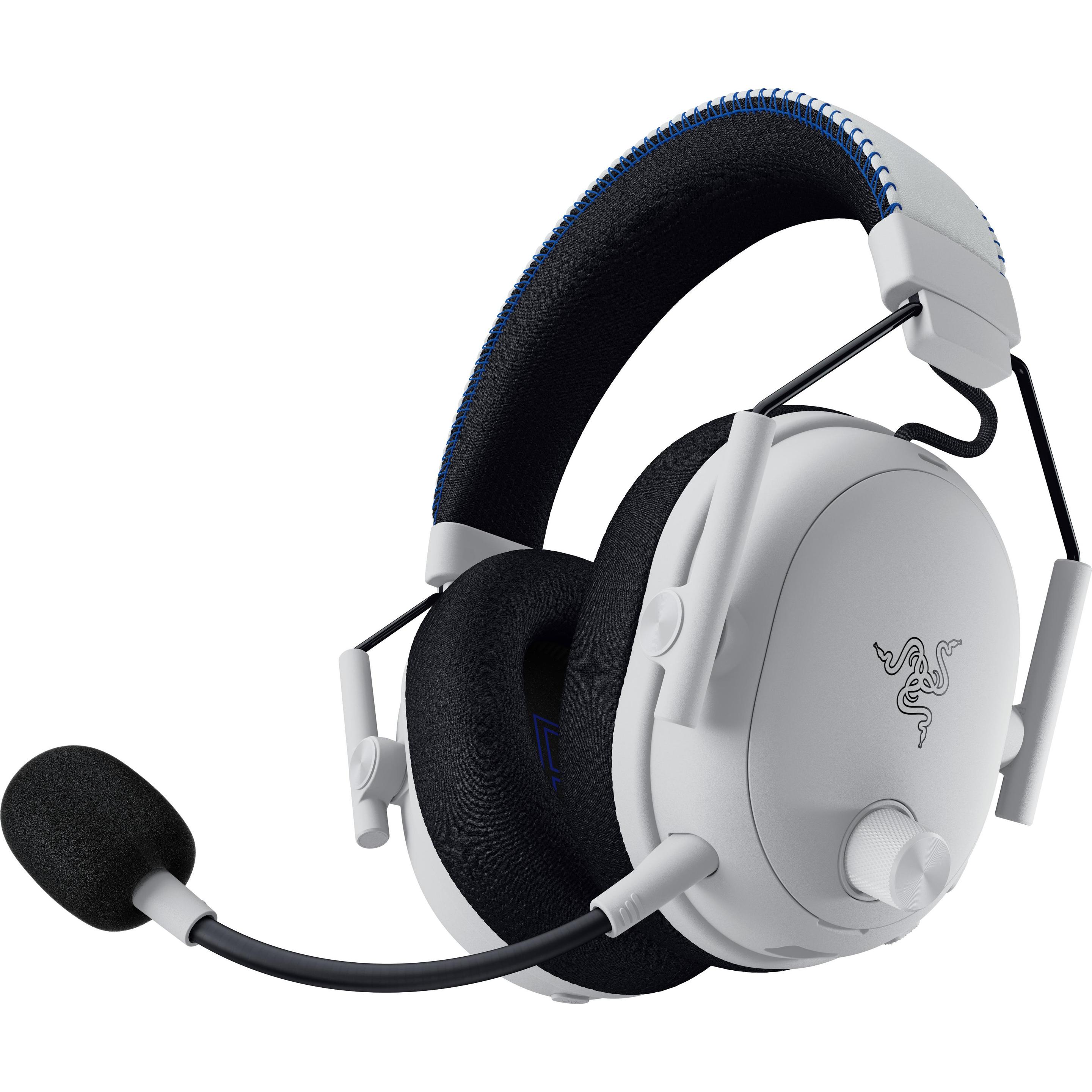 Razer BlackShark V3 Pro for PlayStation - White (Kabelgebunden, Kabellos), Gaming Headset, Weiss